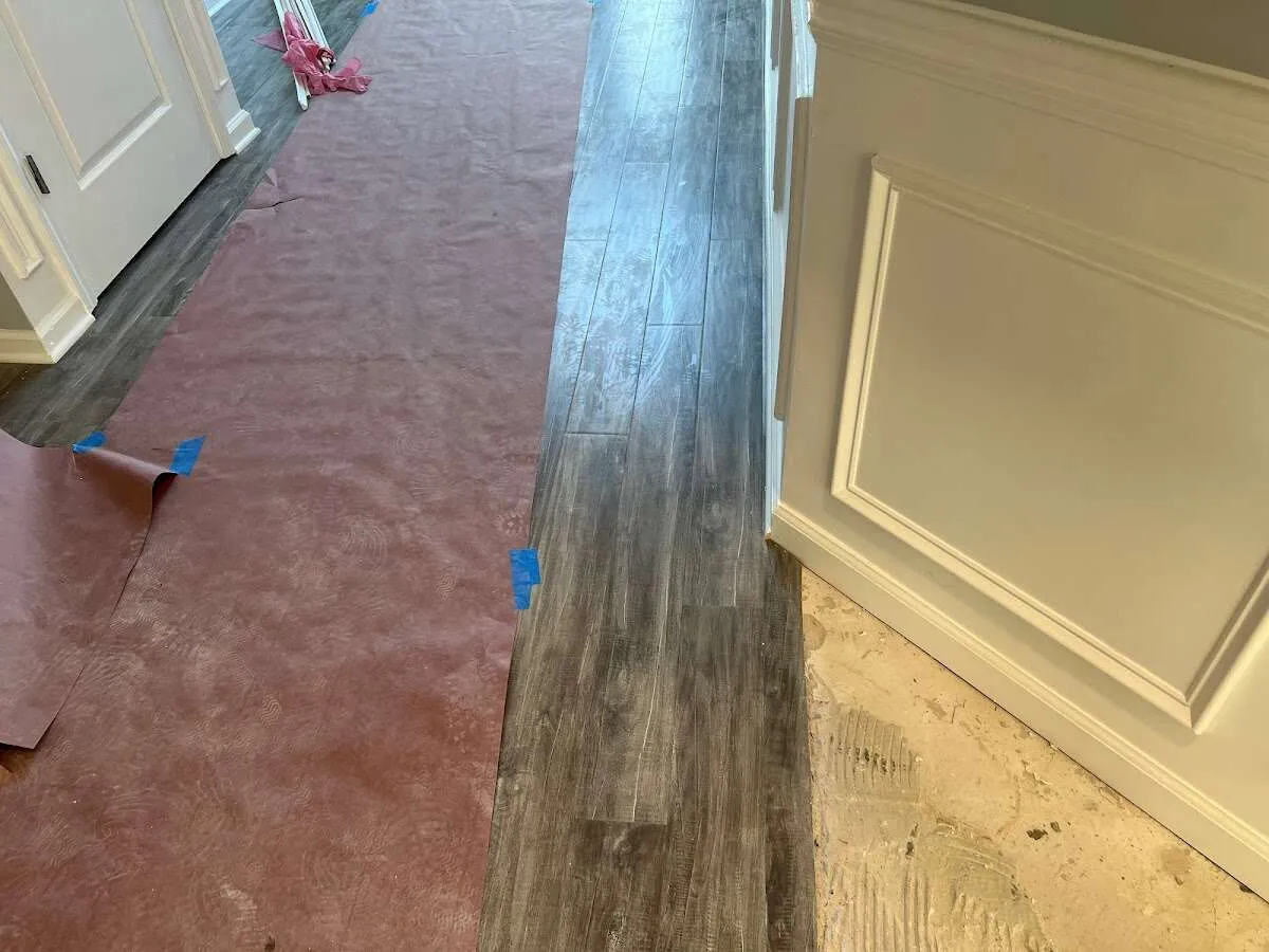 Completed marble shower restoration in Wickliffe